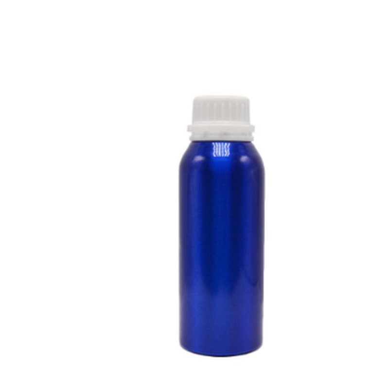Empty Aluminum Cosmetic Bottles 250ml 8oz With White Tamper Proof Cap
